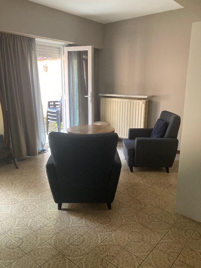 A LOUER Studio meublé, 67m² avec jardin, Pétillon/ULB, 50 m² of meer, Brussel