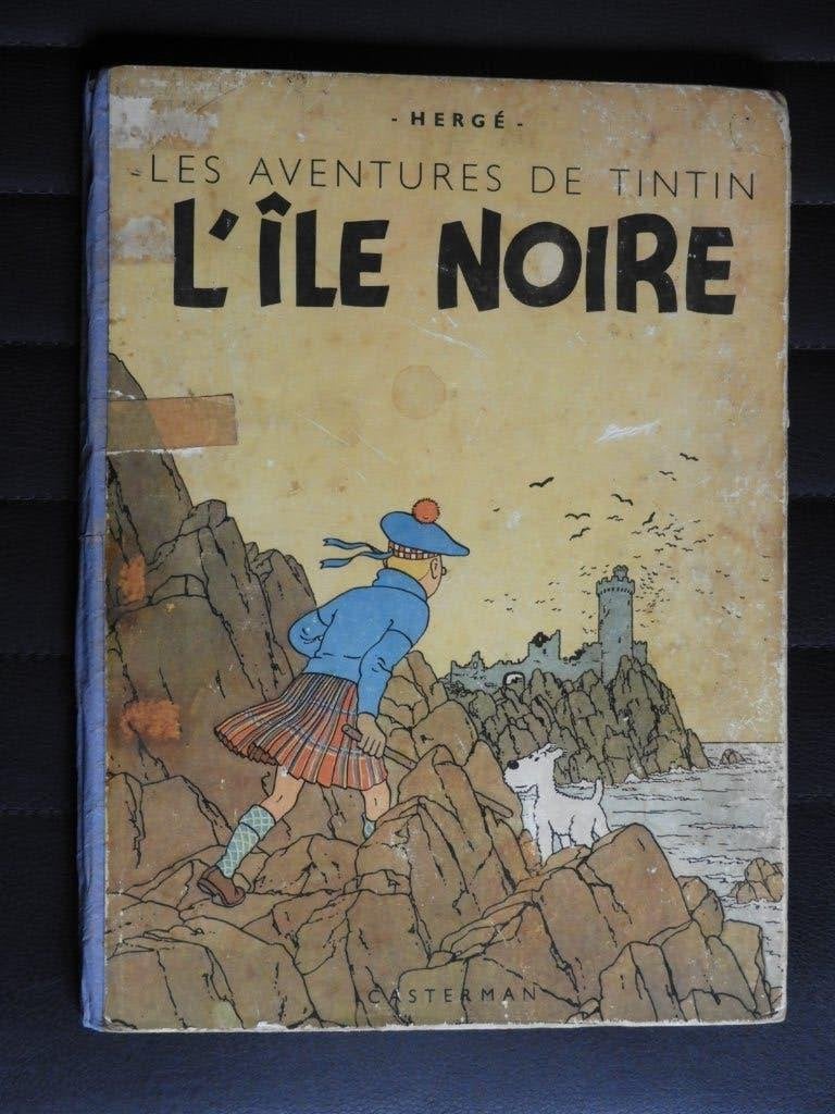 tintin : l'île noire B1 1946, Livres, Enlèvement ou Envoi, Utilisé, Hergé