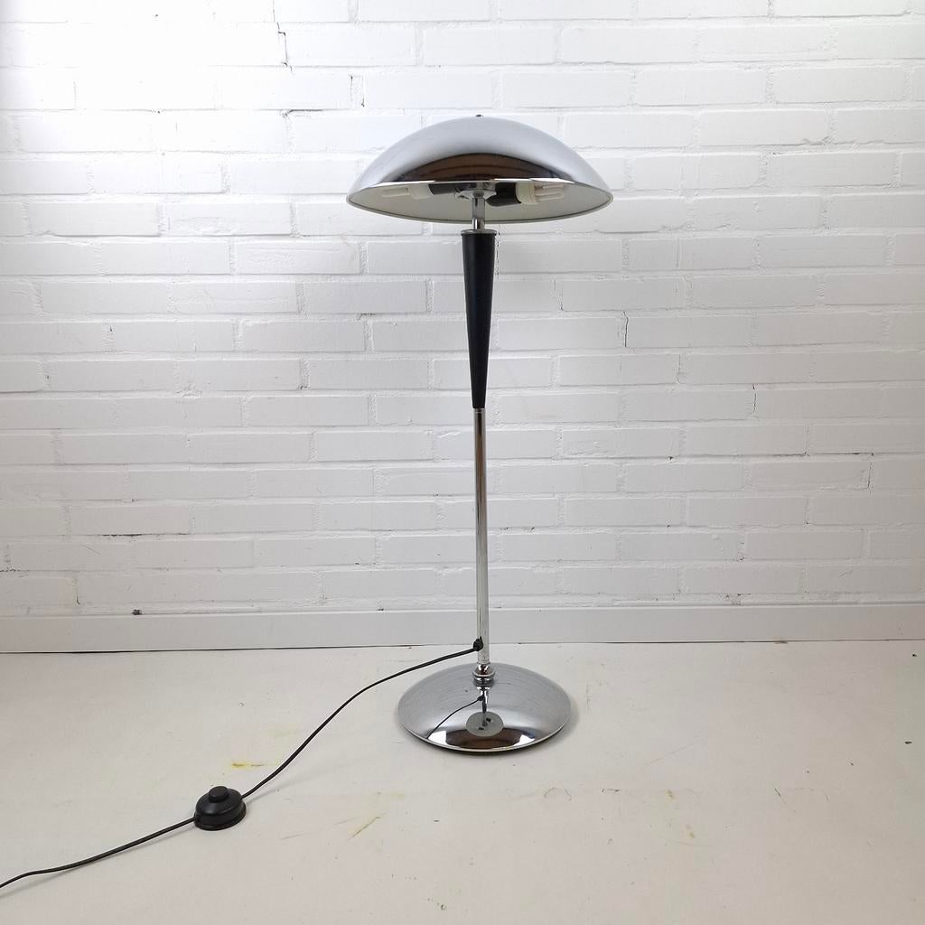 Vintage vloerlamp stalamp mushroom Bauhaus stijl, Huis en Inrichting, Ophalen, Metaal