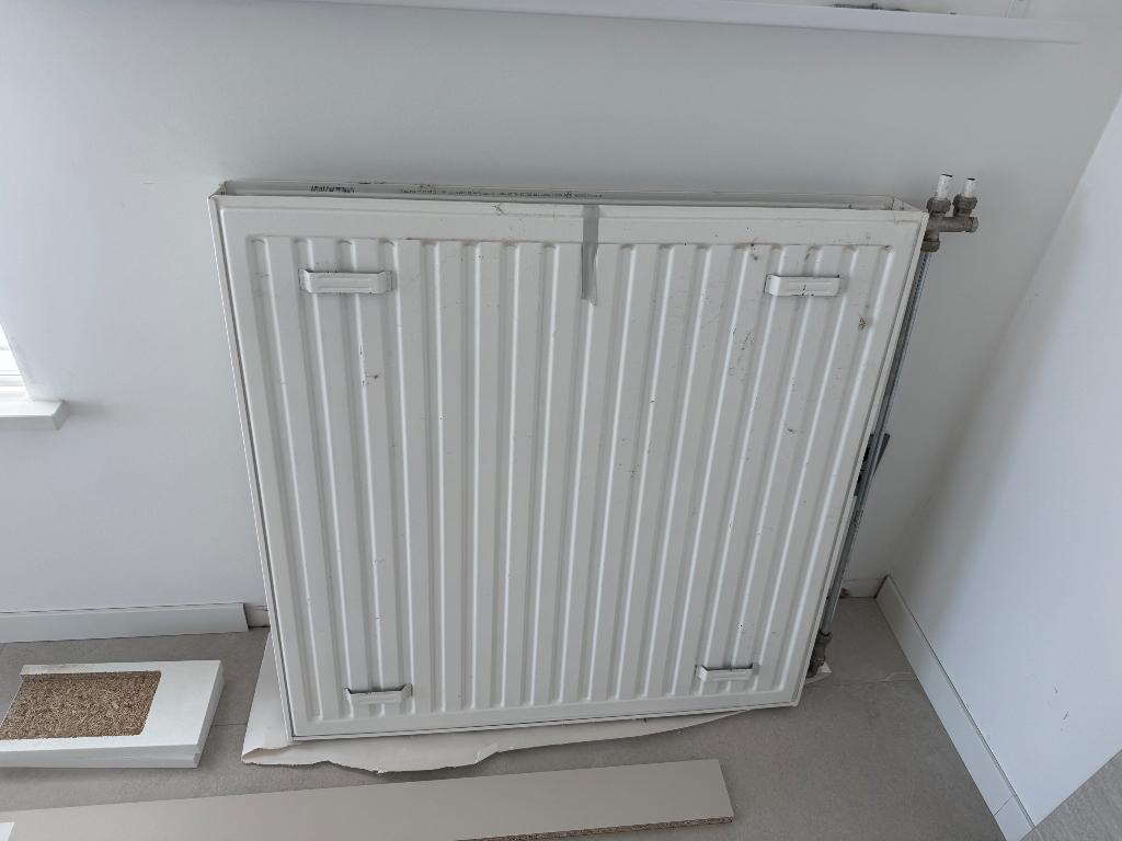 Radiator 90x90, Ophalen, Gebruikt, Radiator, 60 tot 150 cm
