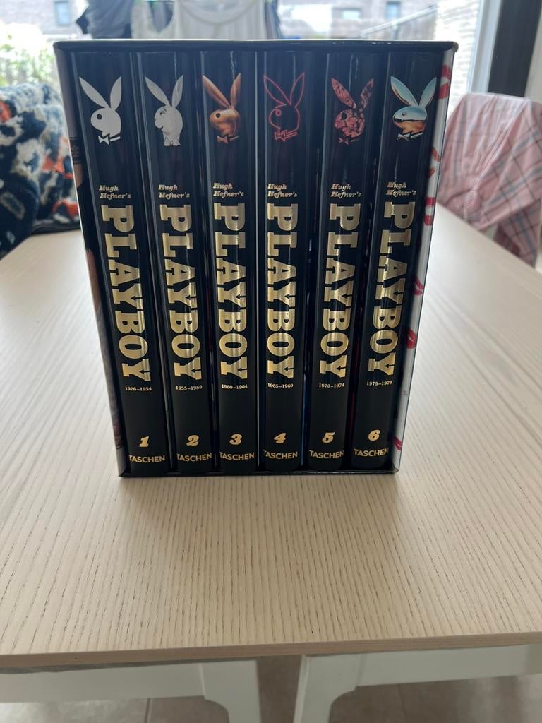 Playboy box taschen, Boeken, Ophalen of Verzenden, Zo goed als nieuw, Film, Tv en Media