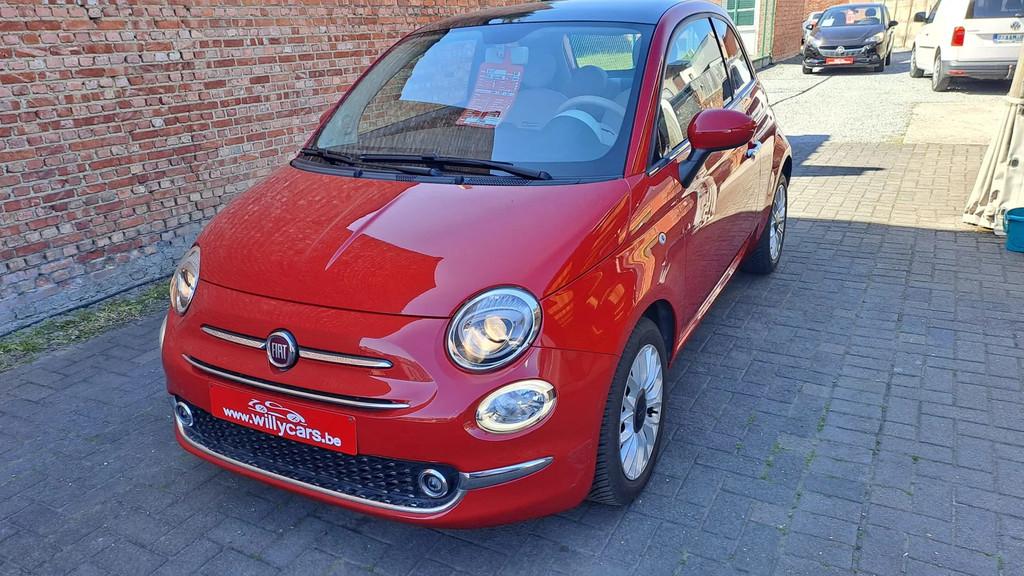 Fiat 500 Lounge 1.2i *Airco*Alu velgen*Navigatie*pano-dak*To, Rouge, Achat, https://public.car-pass.be/vhr/36f6f910-80a8-47a8-84a6-d0f9508589c5