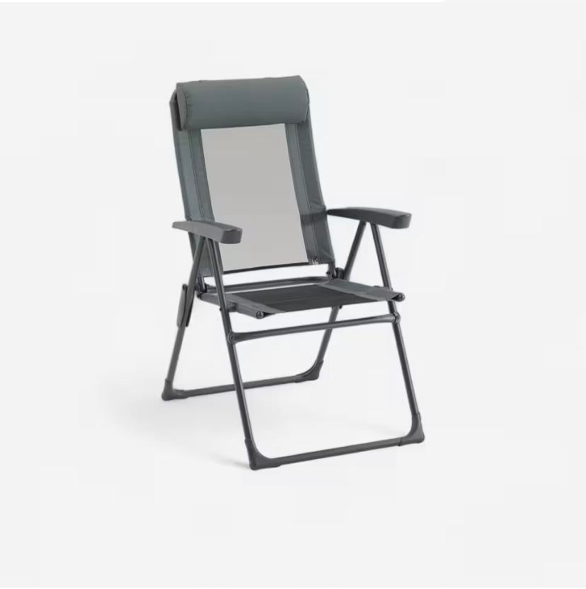 1 campingtafel met 2 campingstoelen, Caravanes & Camping, Meubles de camping, Enlèvement ou Envoi, Comme neuf, Table de camping