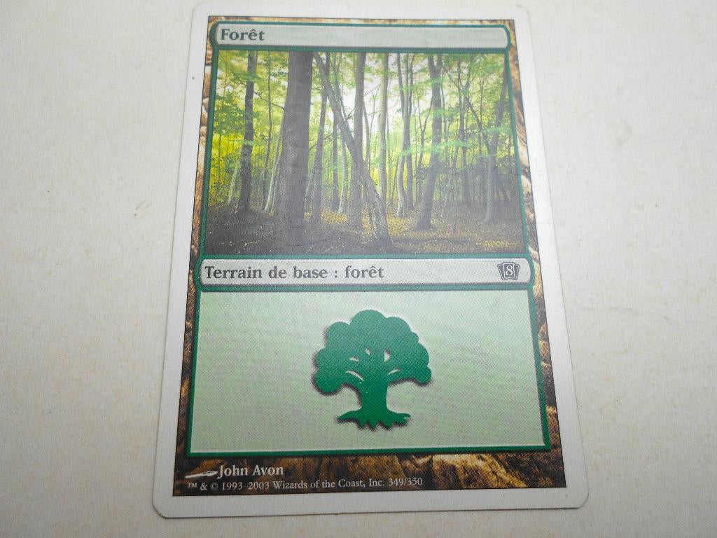 magic card The gathering Terrain de base forêt, Enlèvement ou Envoi, Comme neuf
