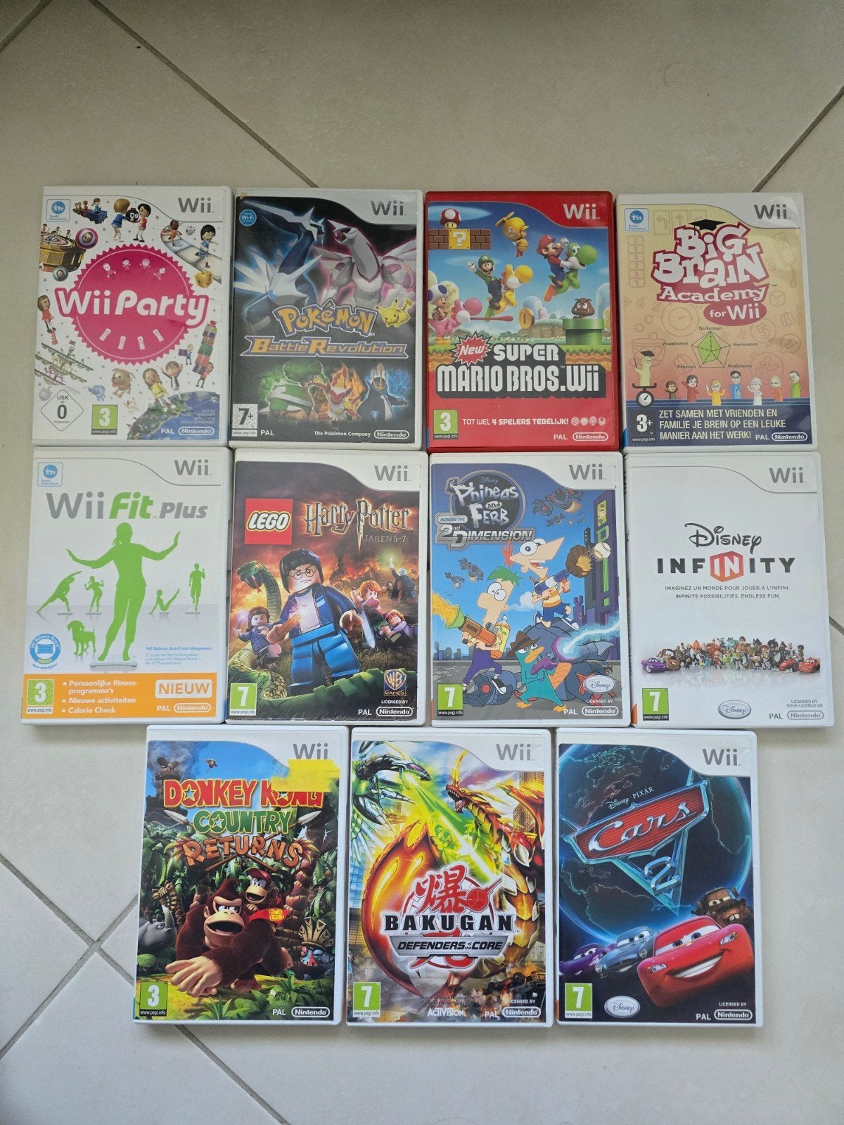 jeux Wii, Consoles de jeu & Jeux vidéo, Enlèvement ou Envoi, Utilisé, À partir de 3 ans, 3 joueurs ou plus