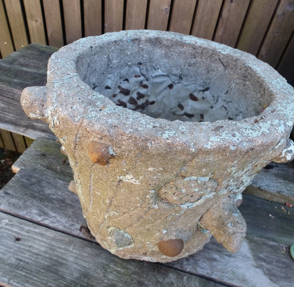 Tuinpot uit de jaren 50, Ophalen