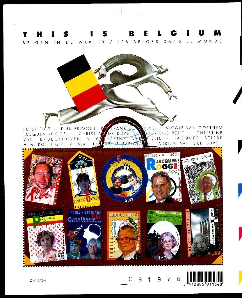 2004 Verschillende blokken uit 2004**, Postzegels en Munten, Orginele gom, Ophalen of Verzenden, Zonder stempel, Postfris