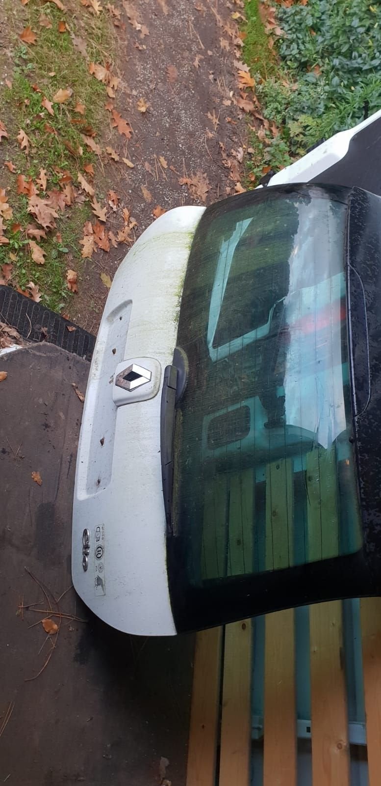 RENAULT CLIO ACHTERKLEP BJ 2002 2006, Arrière, -, Haillon arrière, Utilisé