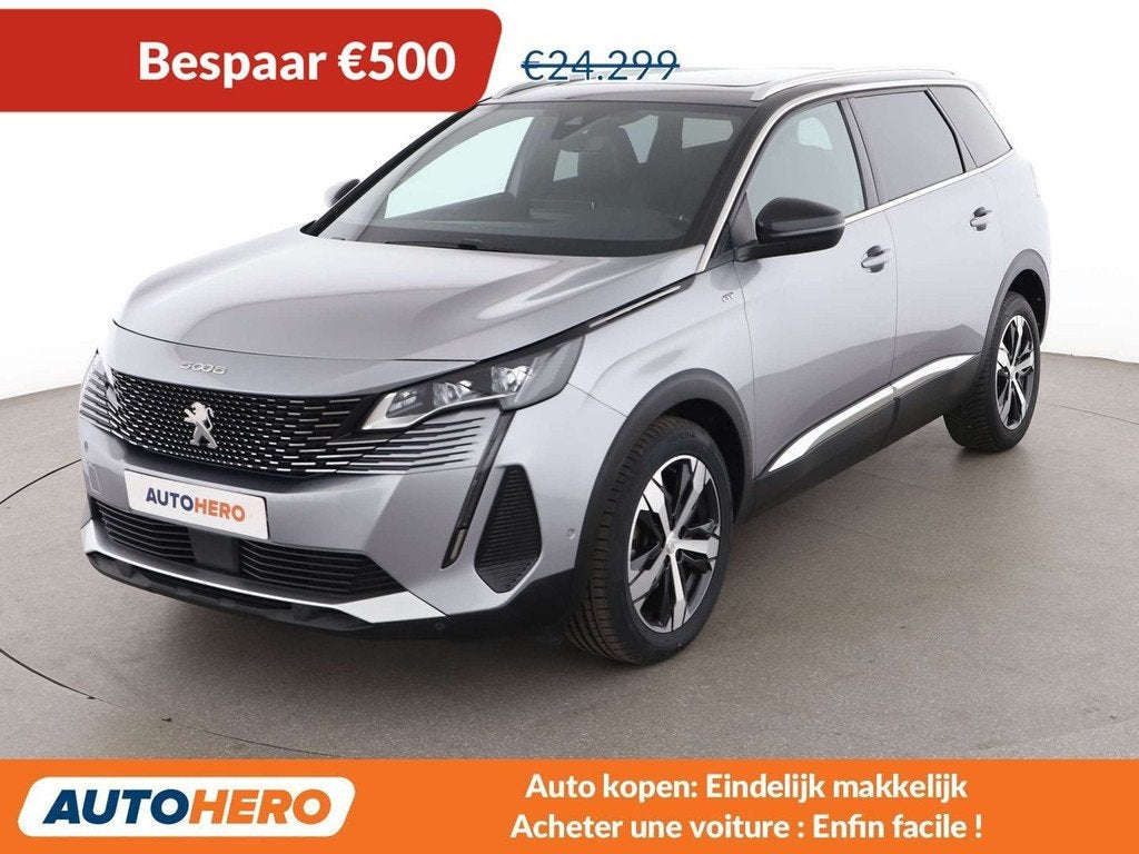 Peugeot 5008 1.2 PureTech GT (bj 2023, automaat), Auto's, Peugeot, Gebruikt, 1199 cc, 1505 kg, 7 zetels