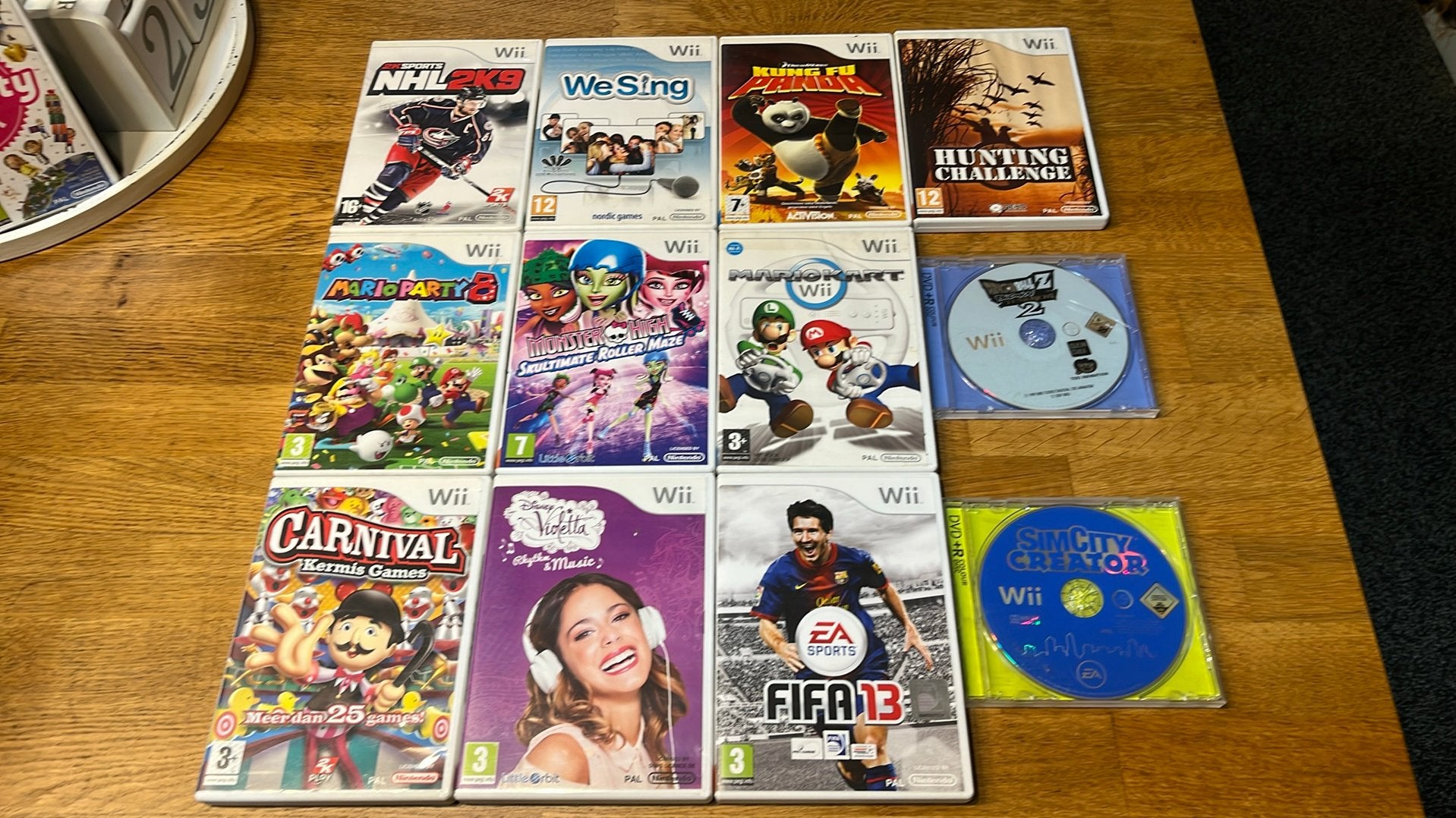 Nintendo wii spelletjes, Games en Spelcomputers, Ophalen of Verzenden, Zo goed als nieuw