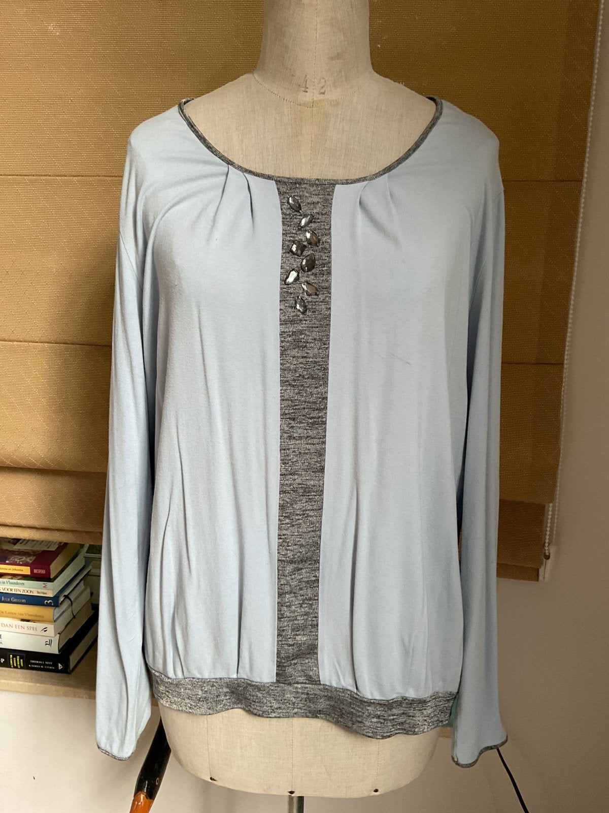 Bloes van Green Ice, maat 44-46, Kleding | Dames, Ophalen of Verzenden, Zo goed als nieuw, Maat 42/44 (L), Blauw