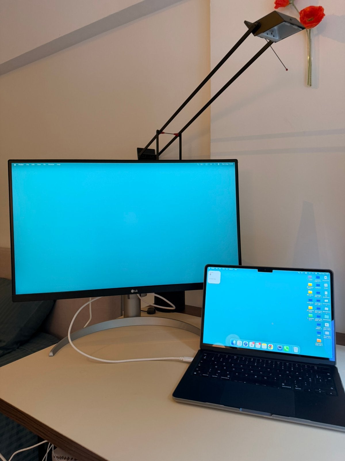Monitor LG UltraFine 27UP85NP-W 27” 4K - USB-C 90W, Computers en Software, Ophalen, DisplayPort, In hoogte verstelbaar, IPS