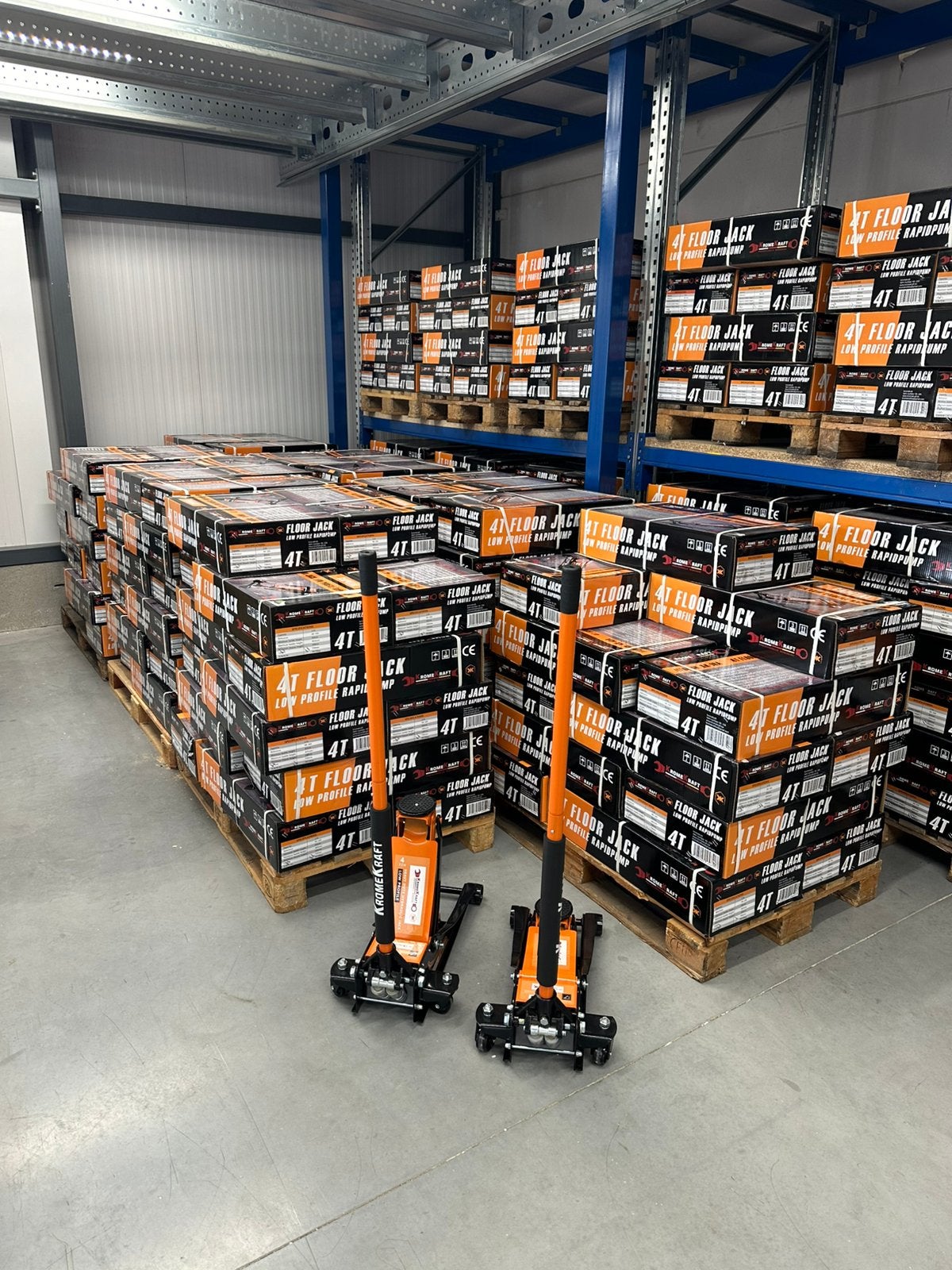 NIEUW Autokrik 4 Ton Dubbel Pomp Hydraulische Pomp, Auto diversen, Ophalen of Verzenden, Nieuw, Hydraulisch, Luchtkussenkrik