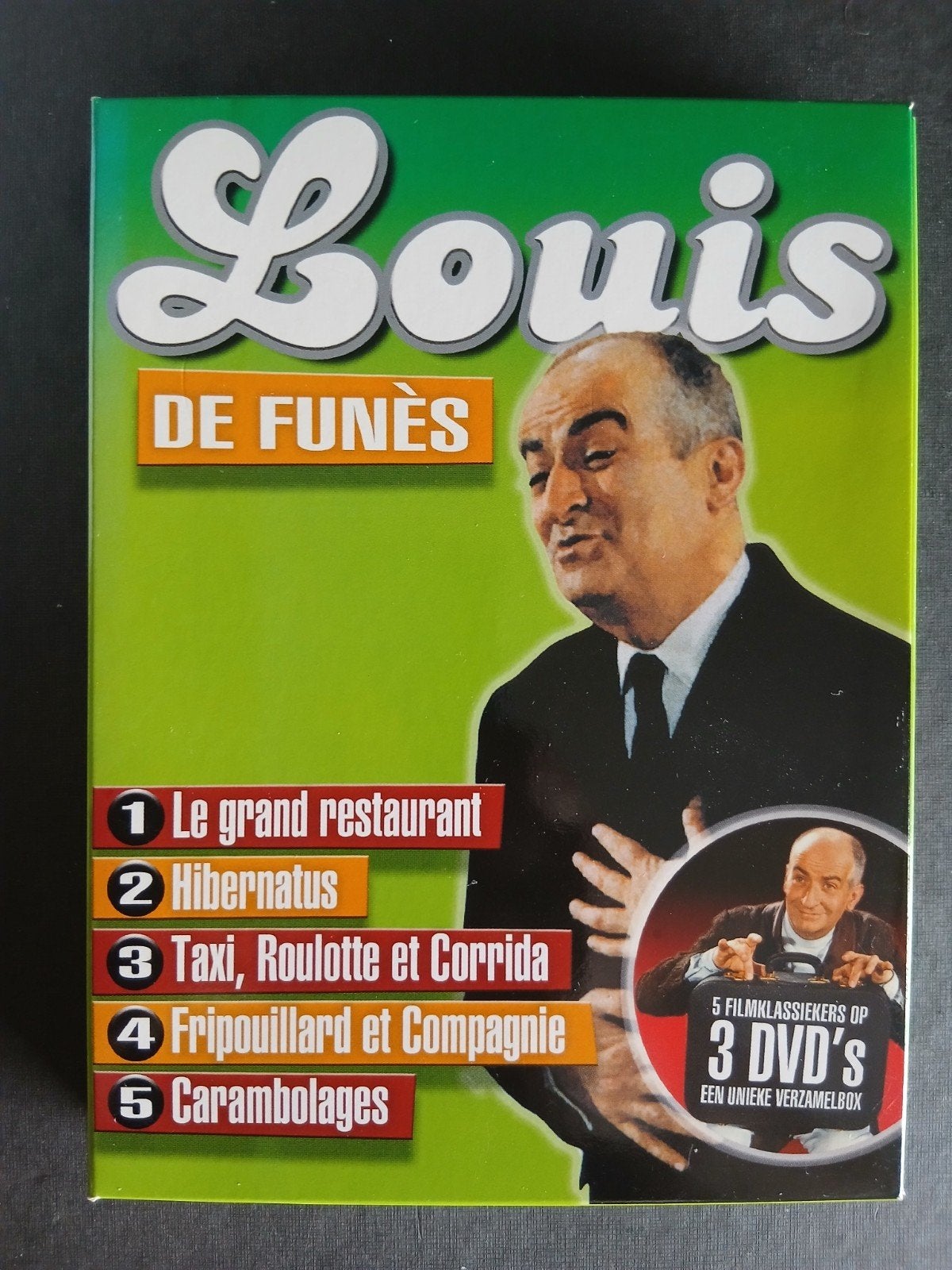 Dvdbox 5 films : Louis de Funès, CD & DVD, À partir de 6 ans, Français, Classique, Édition spéciale