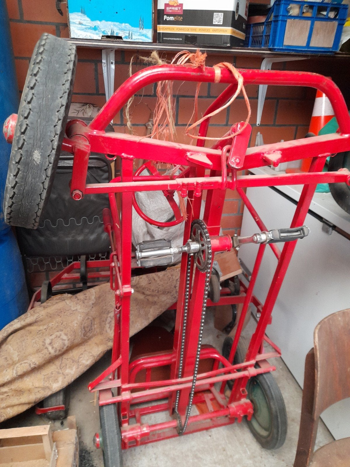 GO-Cart  groot model af te halen Krombeke, Ophalen