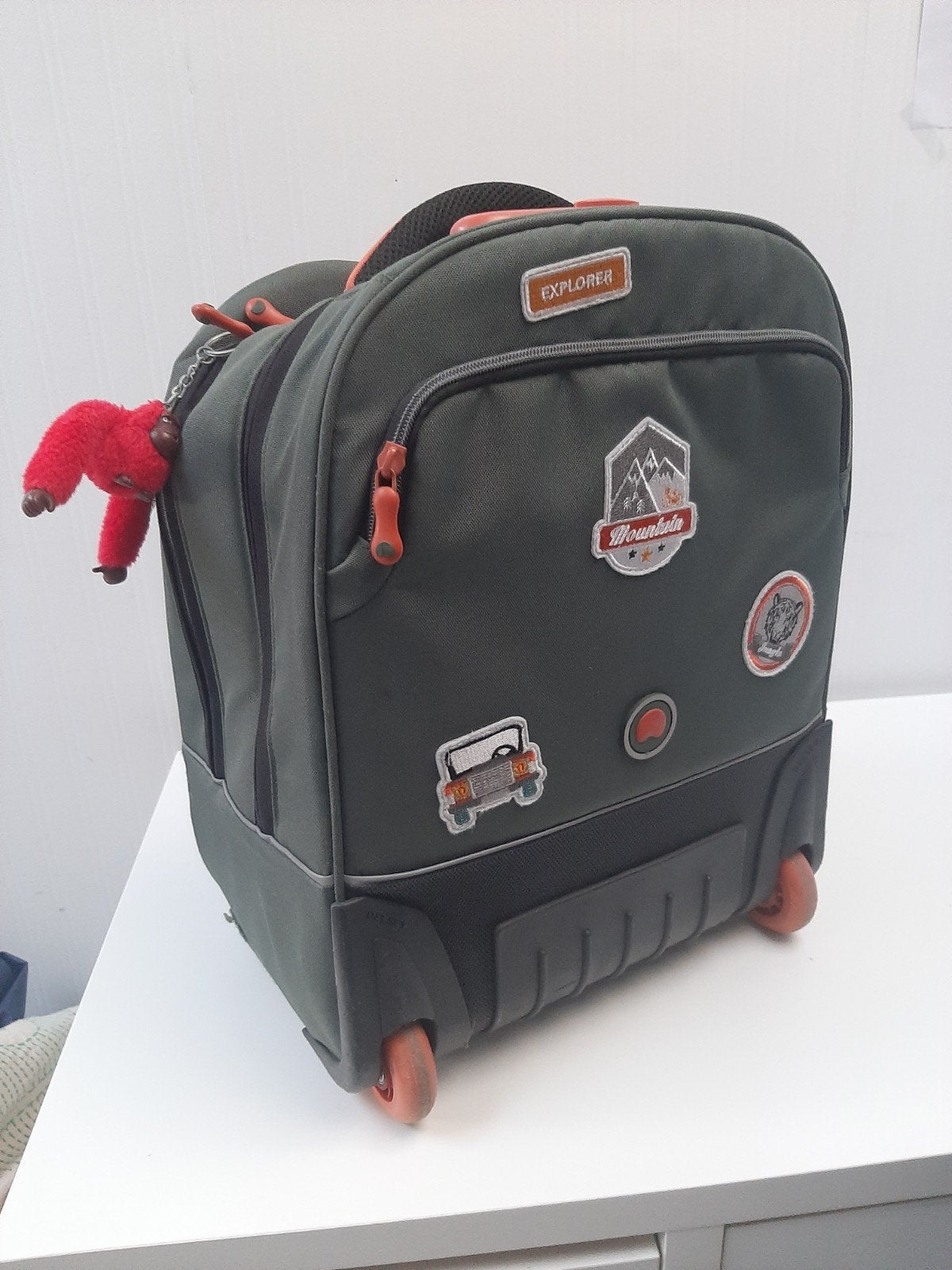 Delsey Boekentas, Ophalen, Zo goed als nieuw, Groen, Aktetas of Boekentas