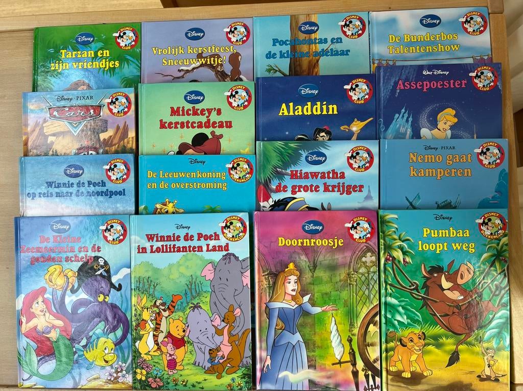 16 walt Disney kleuterboekjes voor samen 12 €, Boeken, Ophalen, Zo goed als nieuw