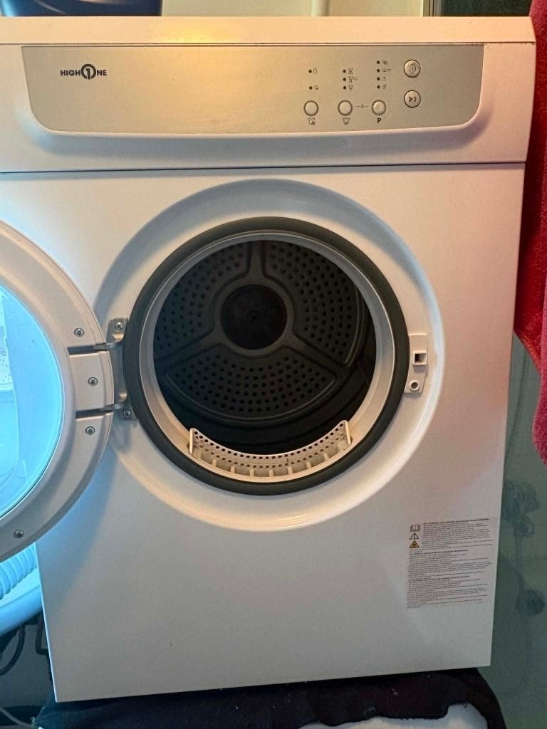 sechoir, 6 à 8 kg, Évacuation d'air, Programme laine, Comme neuf