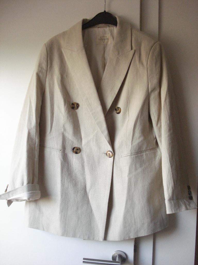 *VAL* Les Soeurs beige Viki blazer, dames. mt 2/M, Taille 38/40 (M), Enlèvement ou Envoi, Beige, Porté