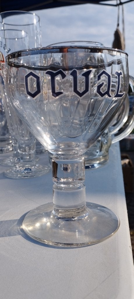 Verre Orval Durobor, Collections, Enlèvement ou Envoi, Comme neuf, Verre à bière