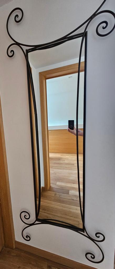 Miroir en fer forgé, Maison & Meubles, Accessoires pour la Maison | Miroirs, Enlèvement