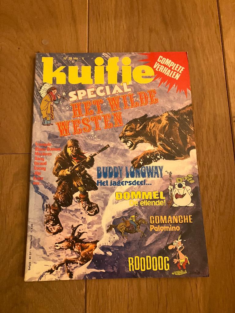 Super Kuifje - 5 - Special het wilde westen, Boeken, Eén stripboek, Ophalen of Verzenden, Gelezen