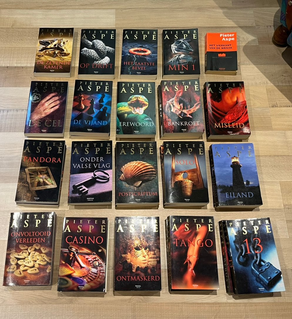 Aspe boeken collectie, Boeken, Ophalen, Gelezen