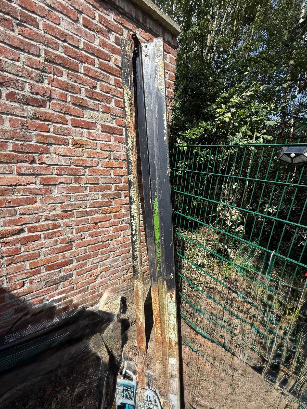 Ijzeren hoeklijnen gratis, Ophalen, Gebruikt, Overige typen