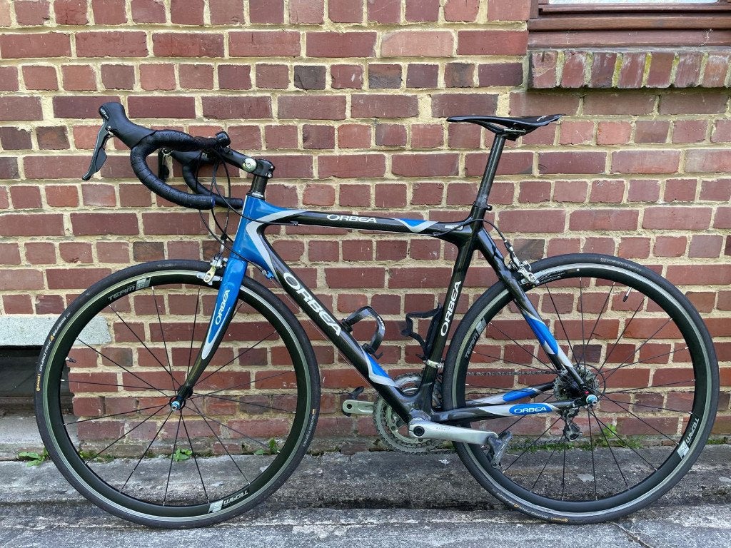 Vélo de course Orbea - Full Carbon - Shimano Sora neuves, 28 inch, Gebruikt, Carbon, 15 tot 20 versnellingen
