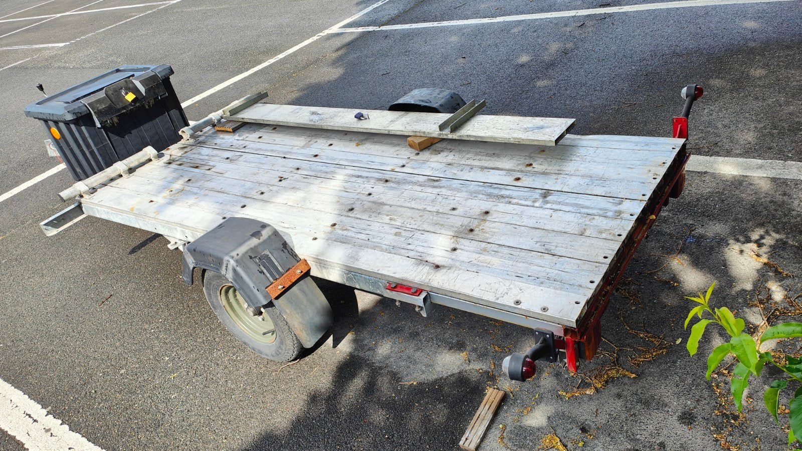 Moto aanhangwagen 750kg in alu, Ophalen of Verzenden