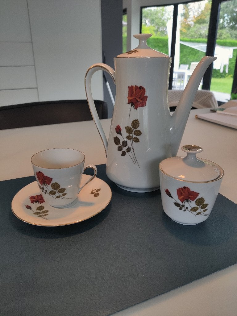servies, Huis en Inrichting, Keuken | Servies, Ophalen, Zo goed als nieuw, Porselein, Vintage