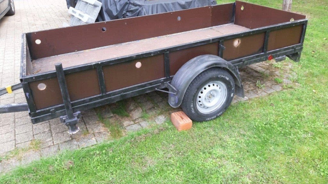 remorque à essieu unique 750 kg non freinée, Enlèvement ou Envoi