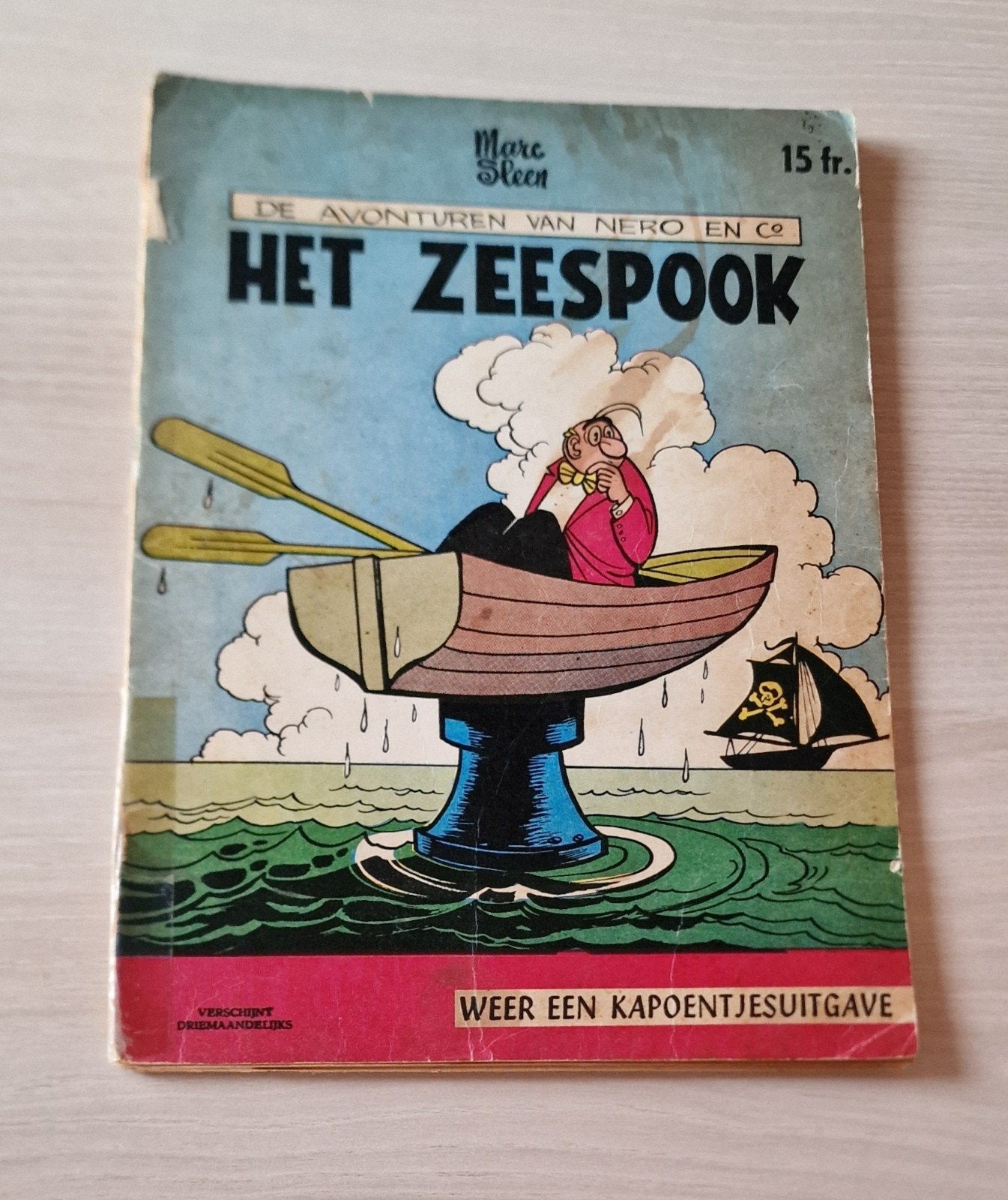 Marc Sleen Het Zeespook, Eén stripboek, Ophalen of Verzenden, Gelezen, Marc sleen