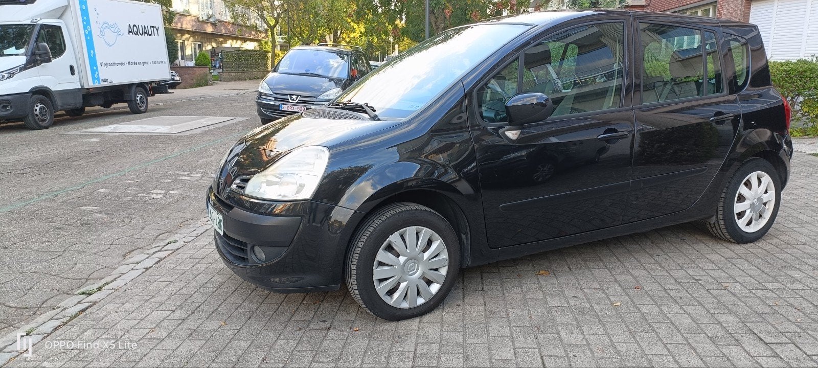 Renault modus 1.5dci 2011, Auto's, Euro 5, Zwart, 5 deurs, Particulier