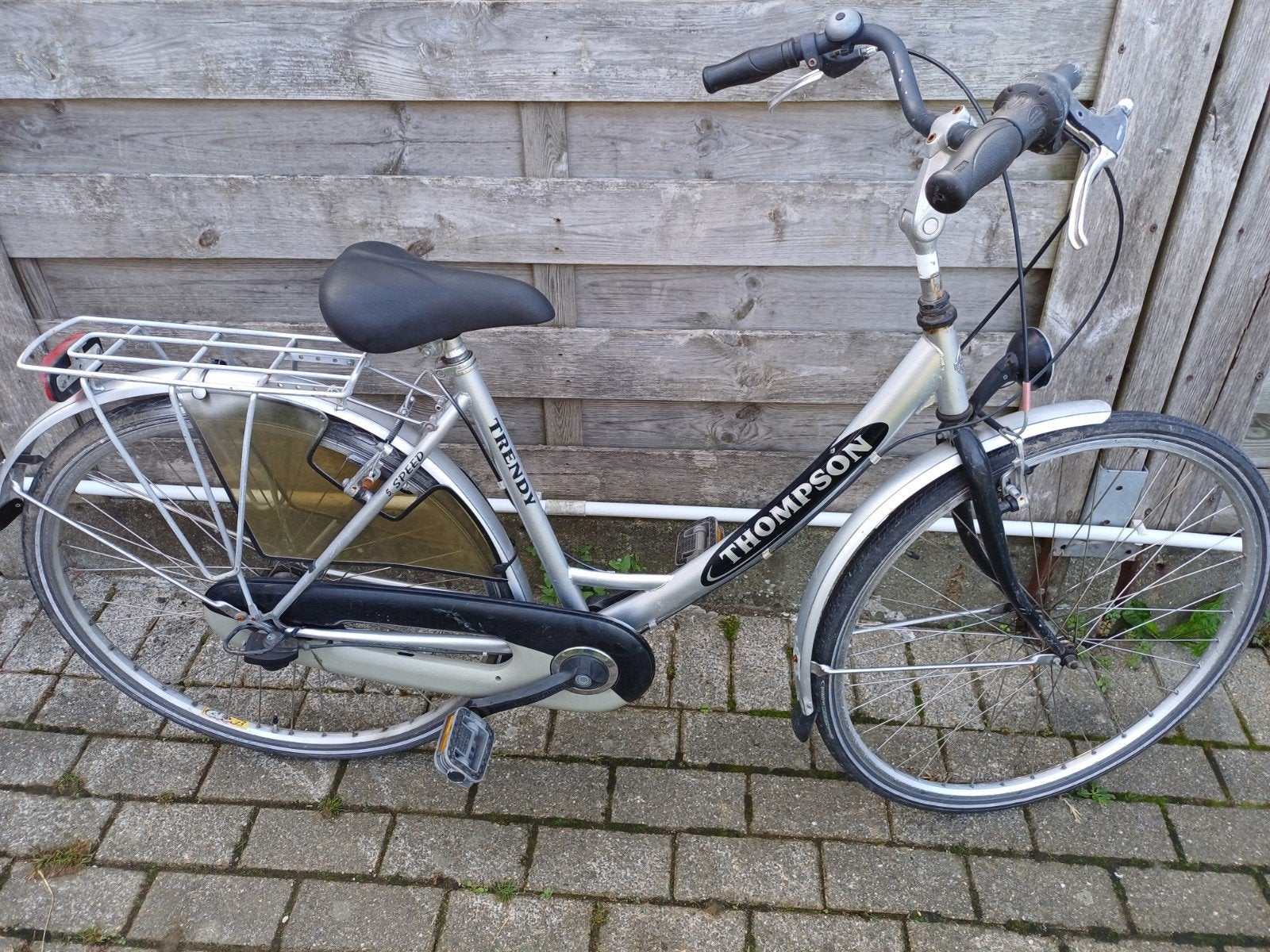 studentenfiets thompson trendy, Gebruikt, Velgrem, 47 tot 50 cm, Versnellingen