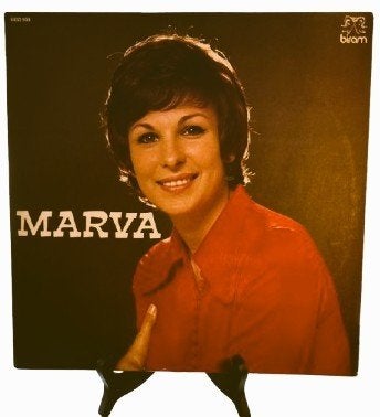 LP Marva, 12 pouces, Enlèvement ou Envoi, Comme neuf, 1970 - 1979