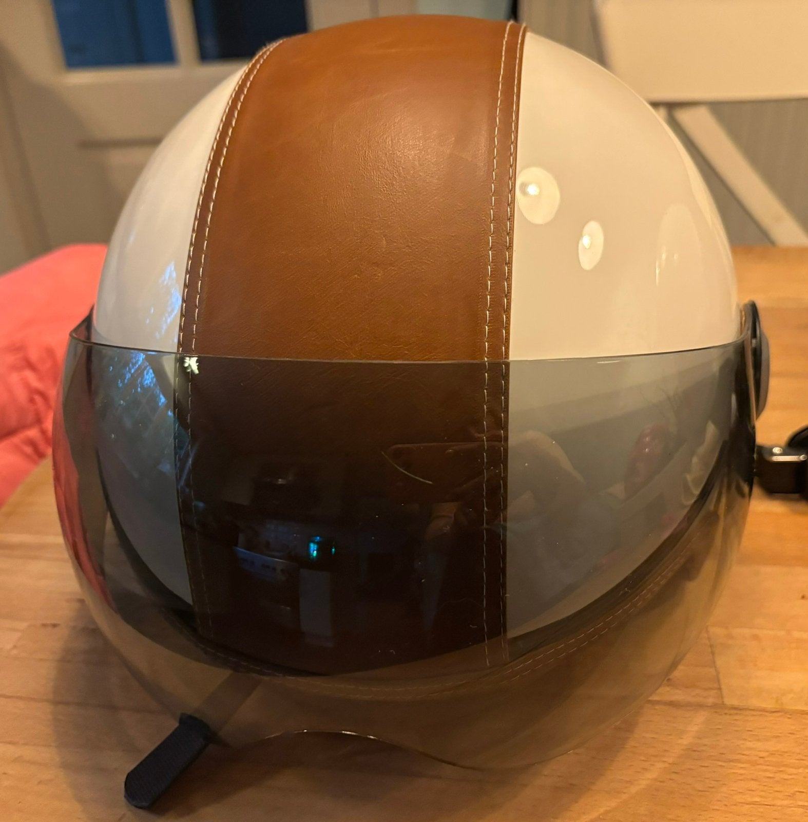 RXA brommer/moto helm - amper gebruikt, Ophalen, Zo goed als nieuw