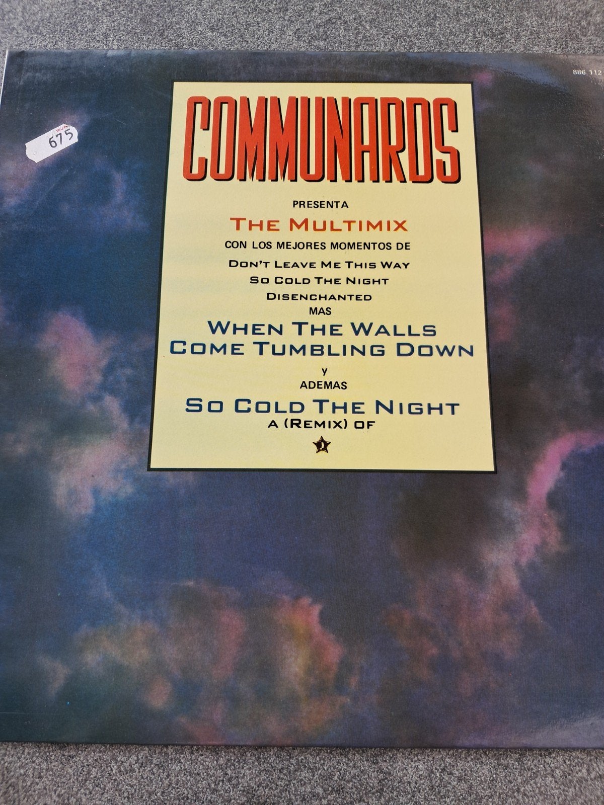 12inch The Communards, Ophalen of Verzenden, 1980 - 1989, Gebruikt, 12 inch