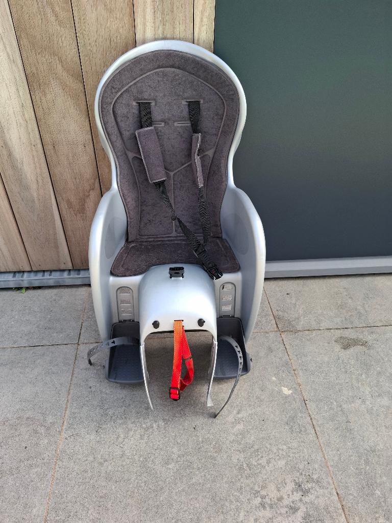 Kinderfietsstoeltje Polisport Wallaroo DMS, Ophalen, Achterzitje, 15 t/m 36 kg, Zo goed als nieuw