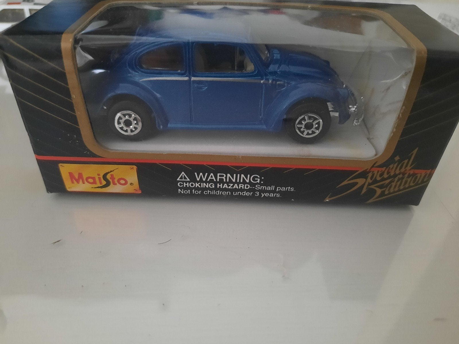 Maisto Volkswagen kever in box, Ophalen of Verzenden, Gebruikt, Auto