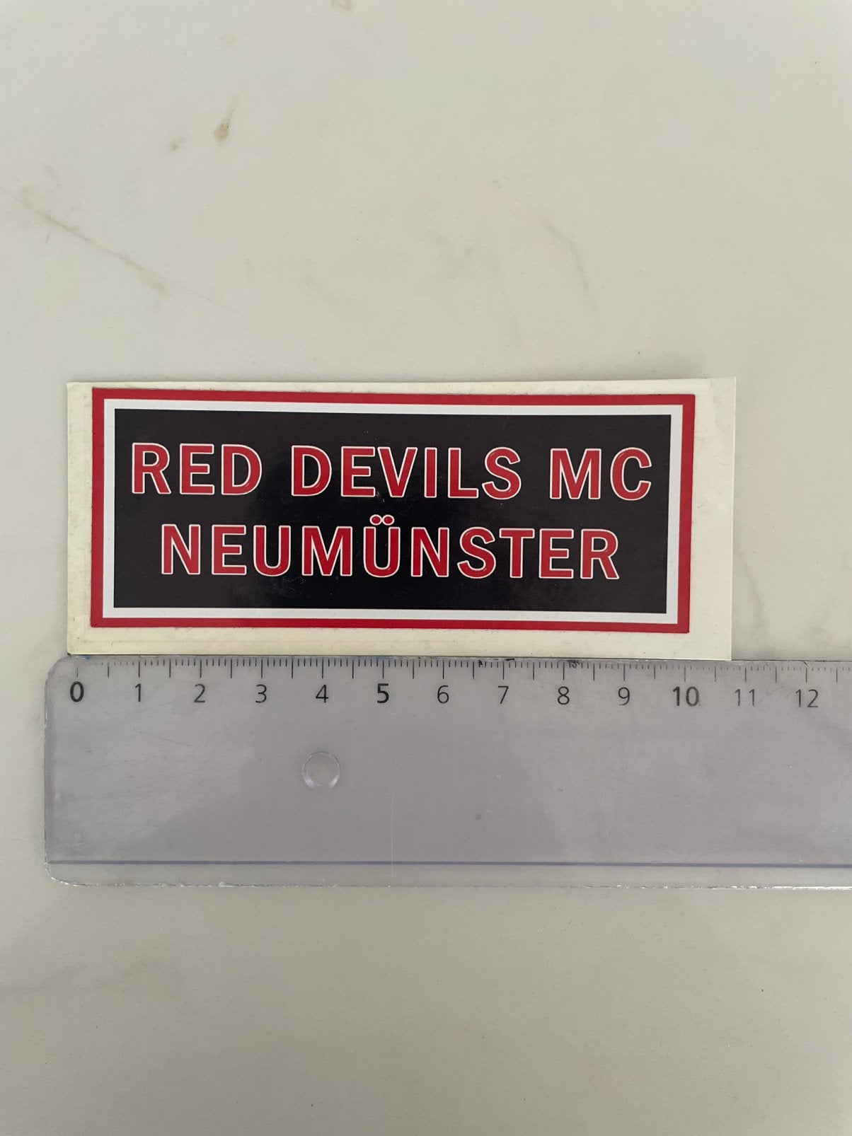 Red Devils MC Neumünster pour les Hells Angels, soutien 81, Enlèvement ou Envoi, Neuf, Voiture ou Moto