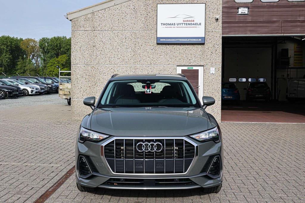 Audi Q3 S-LINE*LEDER*ZETELVERWARMING*ELECTRISCHE-KOFFER*NAVI, Auto's, 4 cilinders, Leder, 5 zetels, 5 deurs