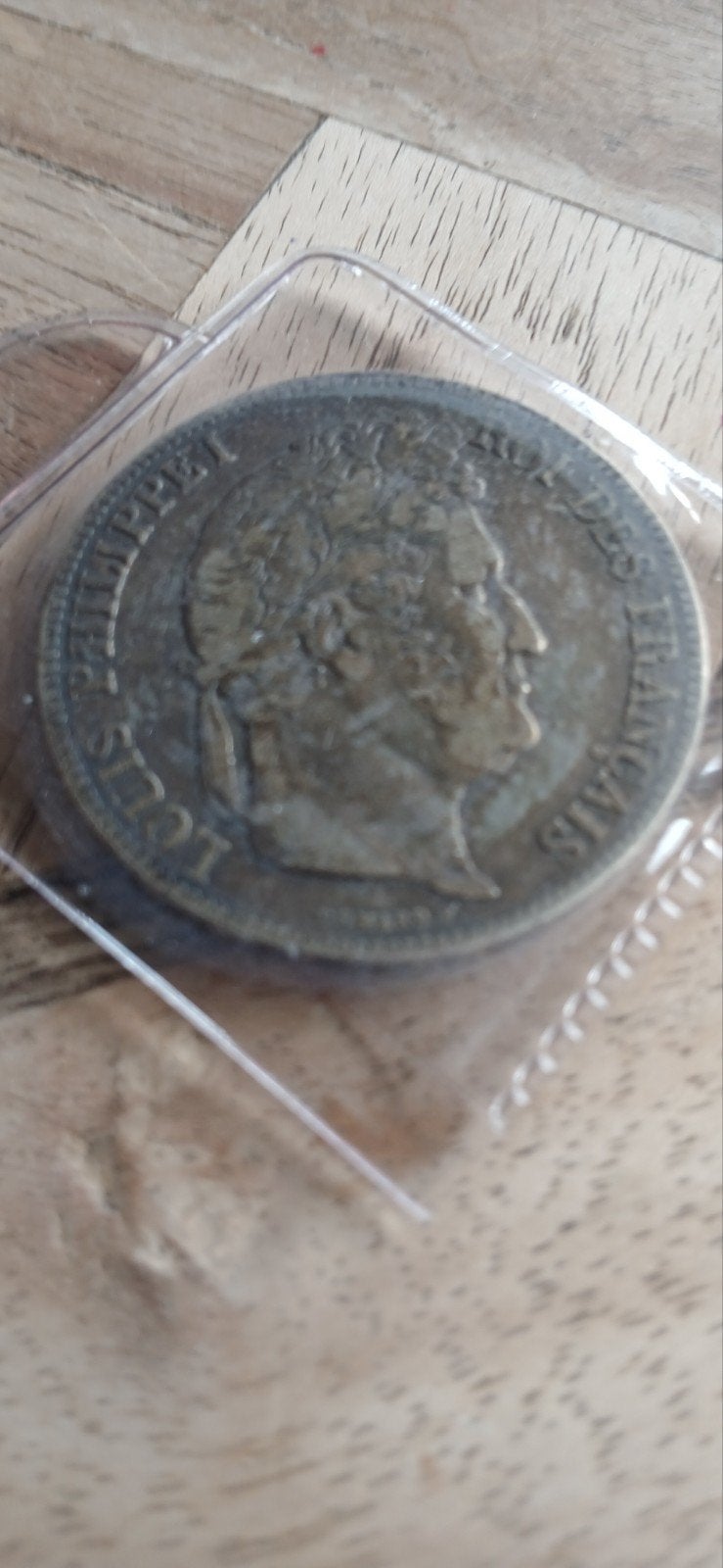 zilveren 5 Francs 1847 Louis Philippe I (, Enlèvement ou Envoi, Utilisé