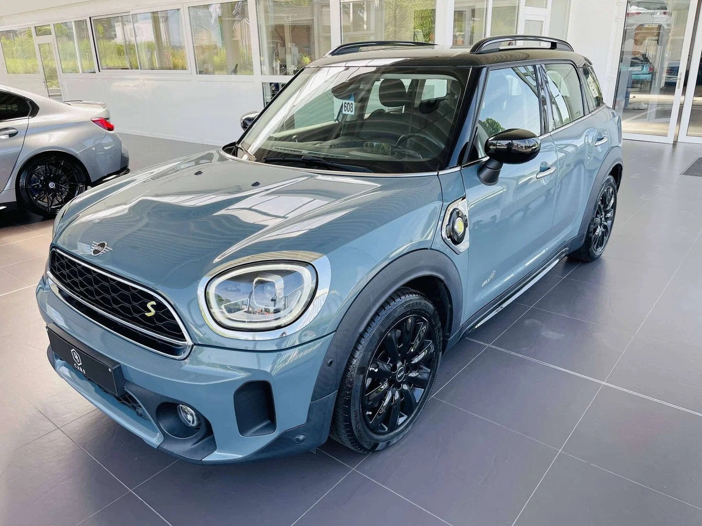MINI Countryman Cooper SE 1.5A PHEV * GARANTIE + CUIR + LED, Automaat, Countryman, Blauw, Leder