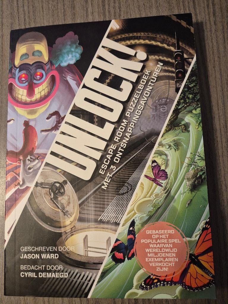 Unlock! Escape rooms puzzelboek, Boeken, Ophalen of Verzenden, Zo goed als nieuw, Fictie