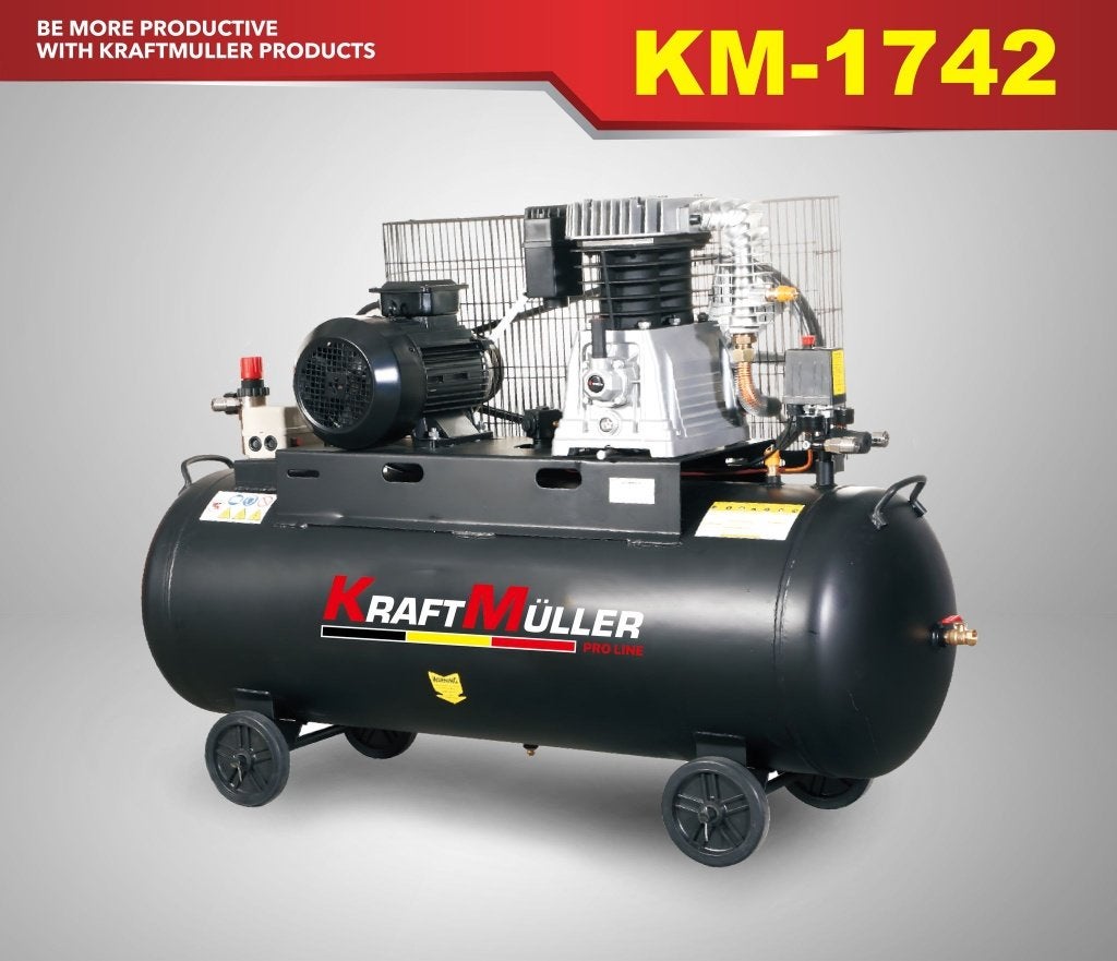 Compressor pro-line 200 liter low noice, Doe-het-zelf en Bouw, Ophalen of Verzenden