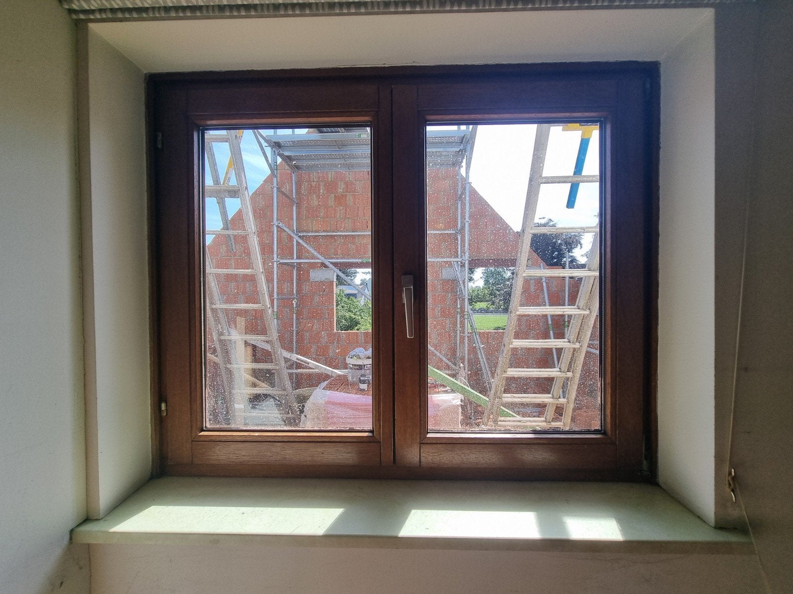 Châssis fenêtre bois Meranti, Bricolage & Construction, Châssis & Portes coulissantes, Bois
