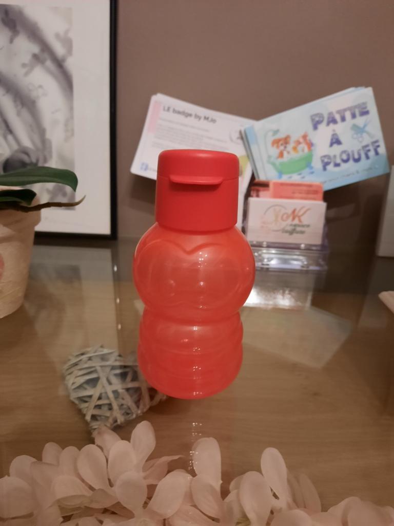 Gourde enfant tupperware, Enlèvement