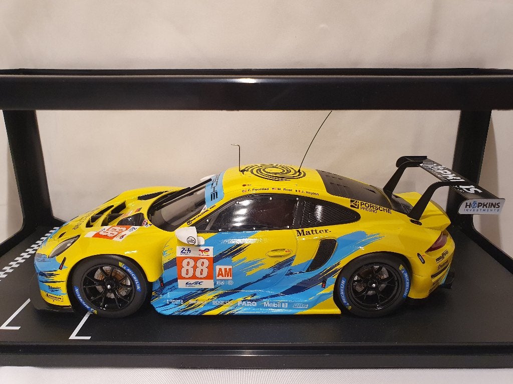 Porsche 911 RSR-19 #88 24h Le Mans 2022 IXO 1:18 Nouveau, Enlèvement ou Envoi, Neuf, Voiture, Autres marques