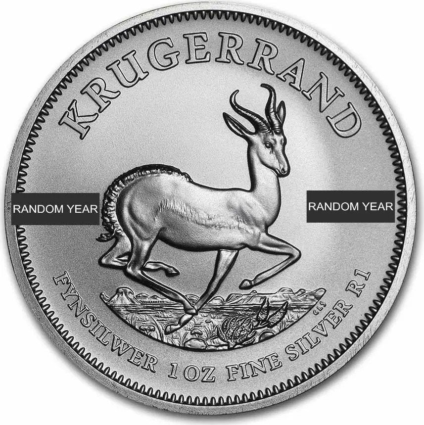 tube 1ounce krugerrand.999 zilver munten, Ophalen of Verzenden, Zilver